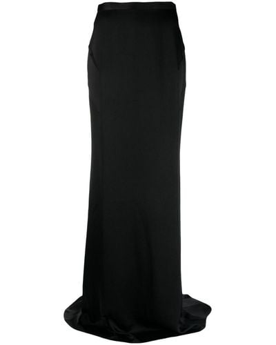 Del Core High-waisted Maxi Skirt - Black