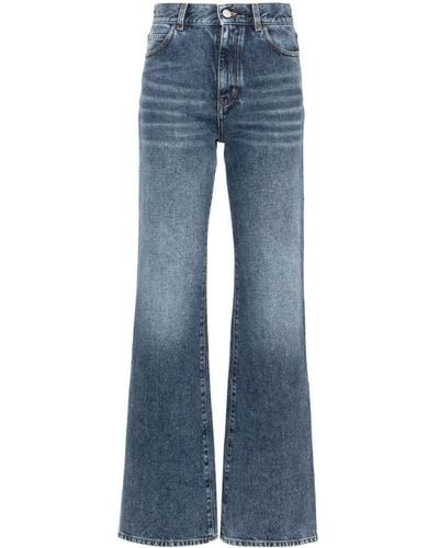 Chloé High Waist Flared Jeans - Blauw
