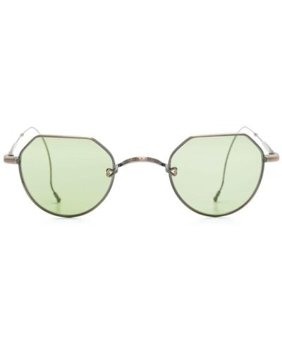 Matsuda Round-frame Tinted-lenses Sunglasses - Metallic