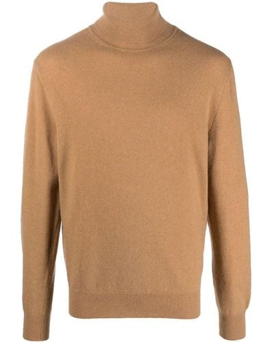 Filippa K Recycled Wool Roll Neck Sweater - Brown