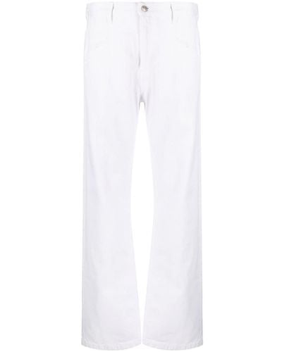 Isabel Marant Jeans nadege in denim - Bianco