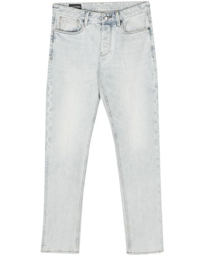 Emporio Armani J75 Low-rise Slim Jeans - Blue