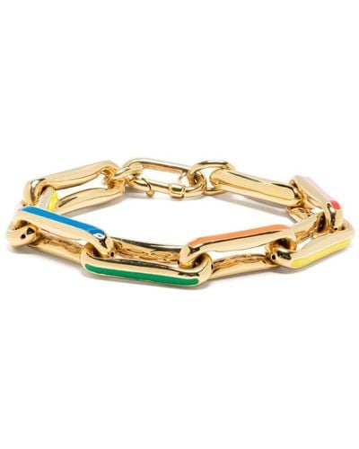 Lauren Rubinski 14kt Yellow Gold Chain-link Bracelet - Metallic