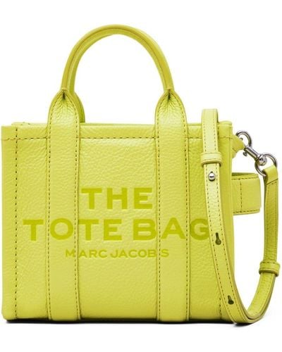 Marc Jacobs Sac The Leather Crossbody Tote - Jaune