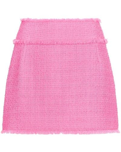 Dolce & Gabbana ハイウエスト ミニスカート - ピンク