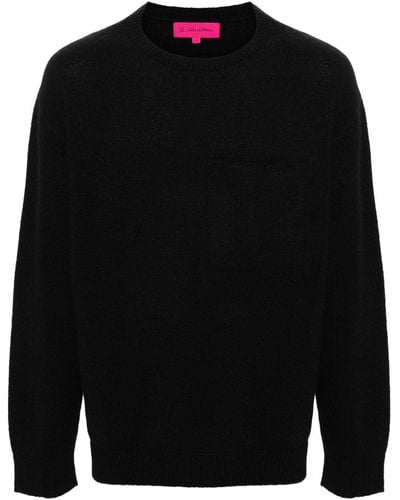 The Elder Statesman Nimbus Knitted Sweater - Black