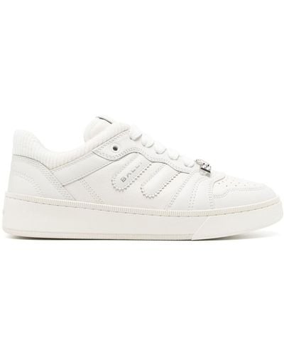 Bally Panelled leather sneakers - Weiß