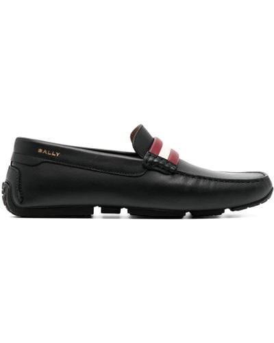 Bally Pilot leather loafers - Schwarz