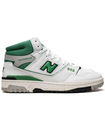 New Balance 650 "white/green" Sneakers