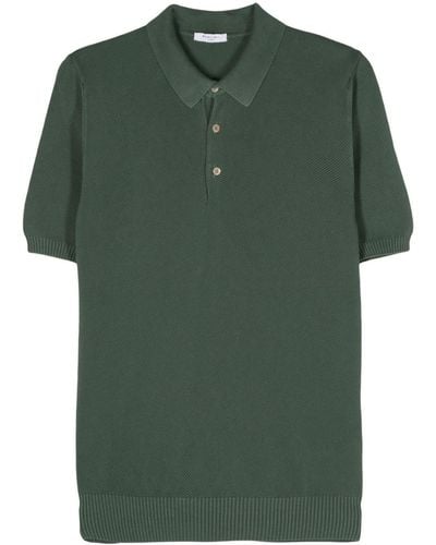 Boglioli Piqué Cotton Polo Shirt - Green