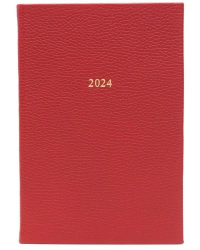 Aspinal of London Agenda A5 2024 - Rosso