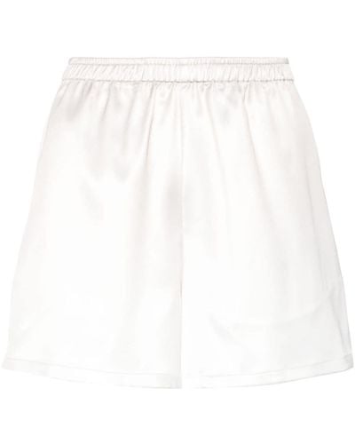 Axel Arigato Joy Ombré Satin Shorts - White