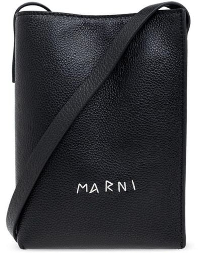 Marni North Nano Shoulder Bag - Black
