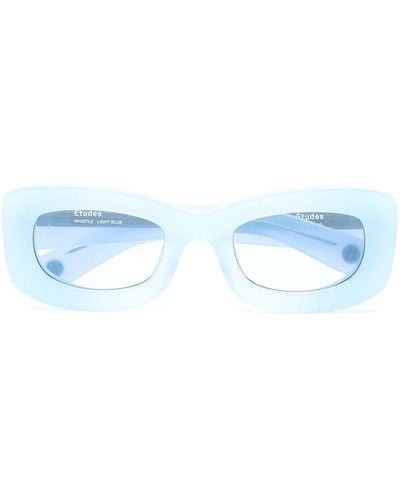 Etudes Studio Gafas de sol con montura cuadrada - Azul