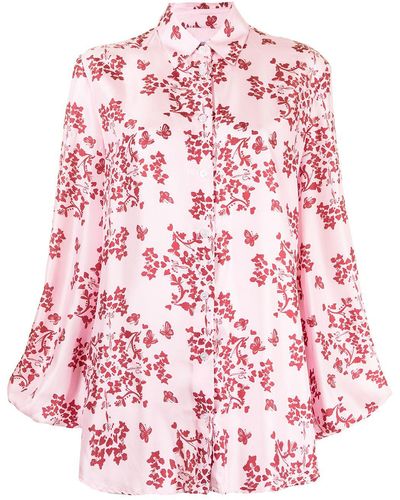 Macgraw Blusa Story con stampa - Rosa