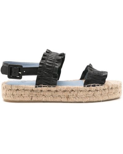 Blue Bird Shoes Sandalias con suela de plataforma - Negro