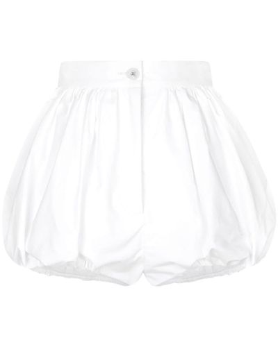 Dolce & Gabbana Shorts mit hohem Bund - Weiß