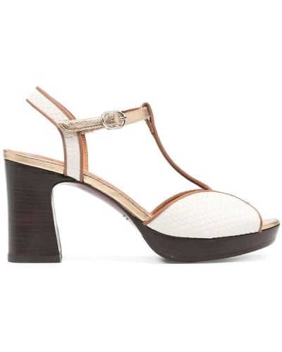 Chie Mihara Keduni 70mm Sandals - White