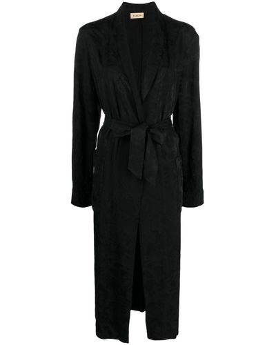Barena Mid-length Cotton Fitted Jacket - Black