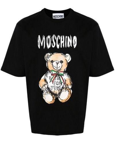 Moschino ロゴ Tシャツ - ブラック