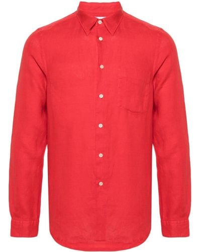 PS by Paul Smith Chambray Overhemd - Rood