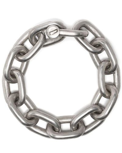 Parts Of 4 Charm Chain Bracelet - Metallic