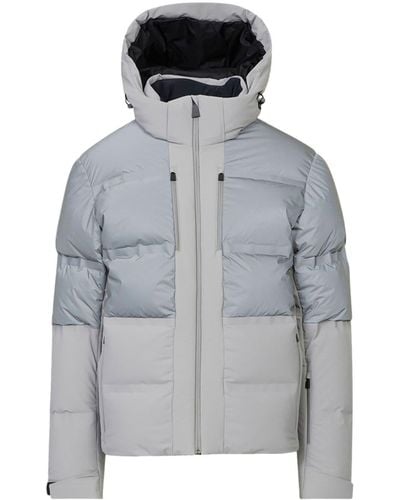 Aztech Mountain Super Nuke Quilted Ski Jacket - Gray