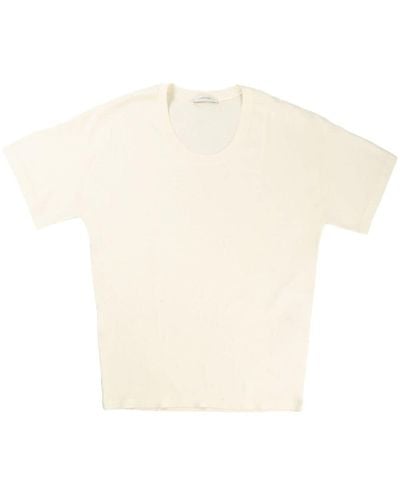 Lemaire Short-Sleeve Cotton T-Shirt - White