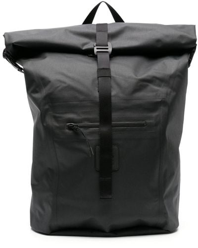 C.P. Company Rubber Peps Buckled Backpack - Black