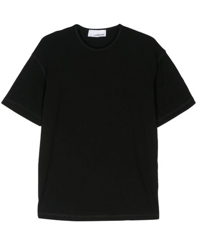Costumein T-Shirt aus Leinen - Schwarz