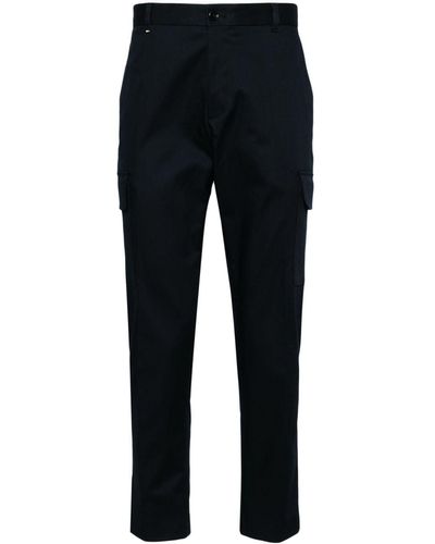 BOSS Pantalon slim à poches cargo - Bleu