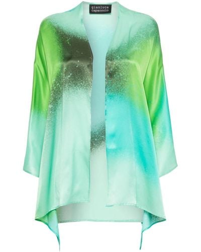 Gianluca Capannolo Eve Abstract Pattern Cardigan - Green