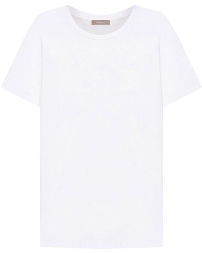 12 STOREEZ ラウンドネック Tシャツ - ホワイト