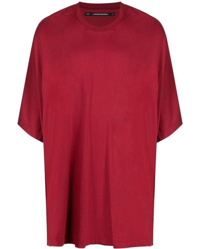 Julius Kurzärmeliges T-Shirt aus Jersey - Rot
