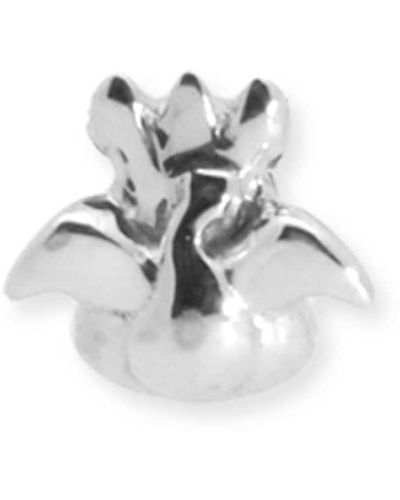 The Alkemistry 18kt White Gold Chubby Dragon Earring