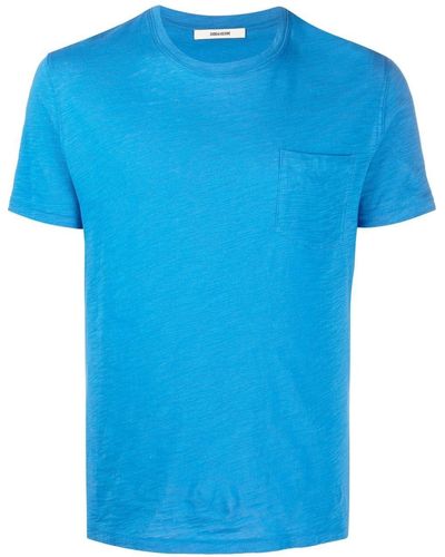Zadig & Voltaire Stockholm グラフィック Tシャツ - ブルー