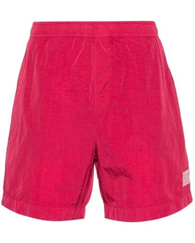 C.P. Company Eco-chrome R Swim Shorts - Red