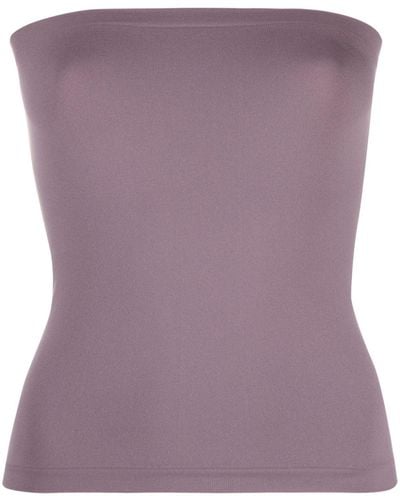Wolford Fatal Strapless Top - Purple