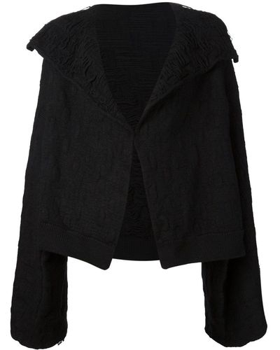 Yohji Yamamoto オーバーサイズジャケット - ブラック