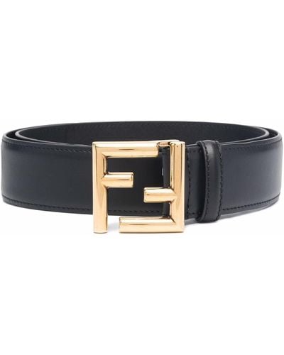 Fendi Ff-motif Belt - Black
