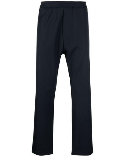 Barena Cropped Straight-leg Trousers - Blue