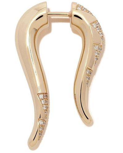 Lauren Rubinski 14kt Yellow Gold Diamond Earring - Metallic