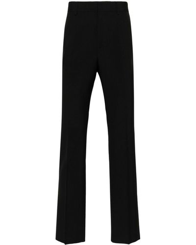 Valentino Garavani Virgin Wool Tailored Pants - Black