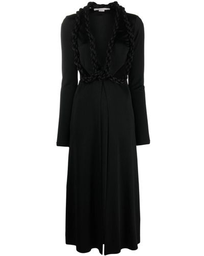 Stella McCartney Vネックドレス - ブラック