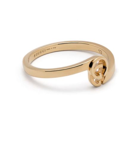 Gucci 18kt Gold GG Running Ring - Metallic