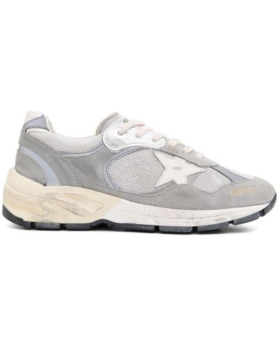 Golden Goose Sneakers Met Mesh - Wit