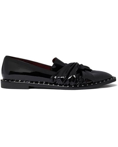 Stella McCartney Studded Faux-leather Loafers - Black