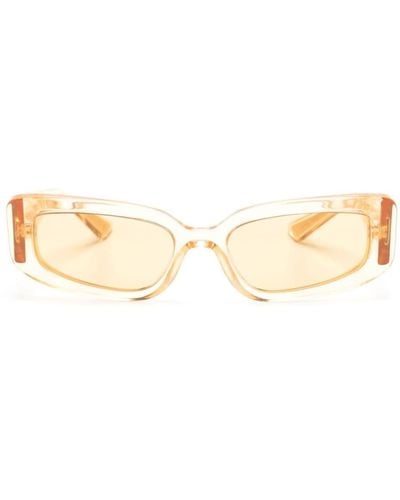 Dolce & Gabbana Rectangle-frame Sunglasses - Natural