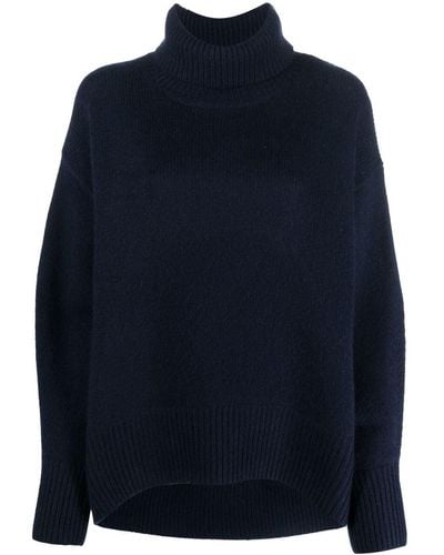 arch4 Roll-neck Long-sleeve Sweater - Blue