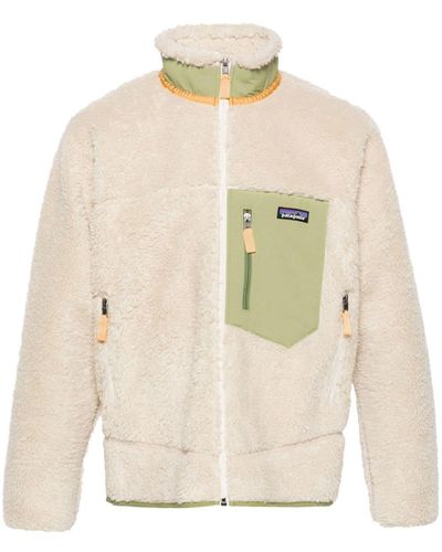 Patagonia Classice Retro-x フリースジャケット - ナチュラル